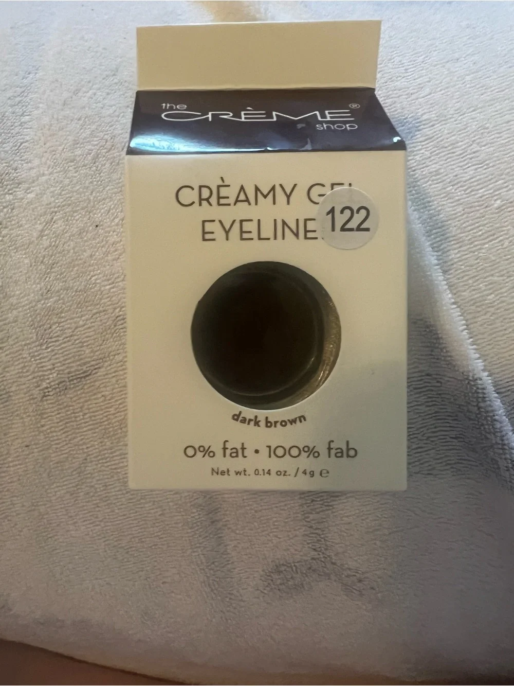 The Crème Shop Creamy Gel Eyeliner - Dark Brown (122)